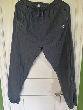 Gymshark Charcoal Black Joggers with Slim Taper